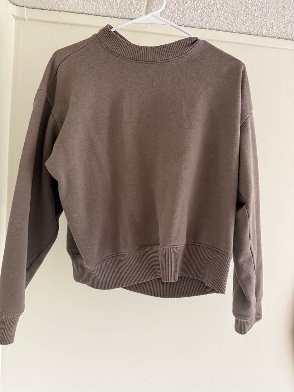 Target Women's Crewneck Sweater in Taupe Brown